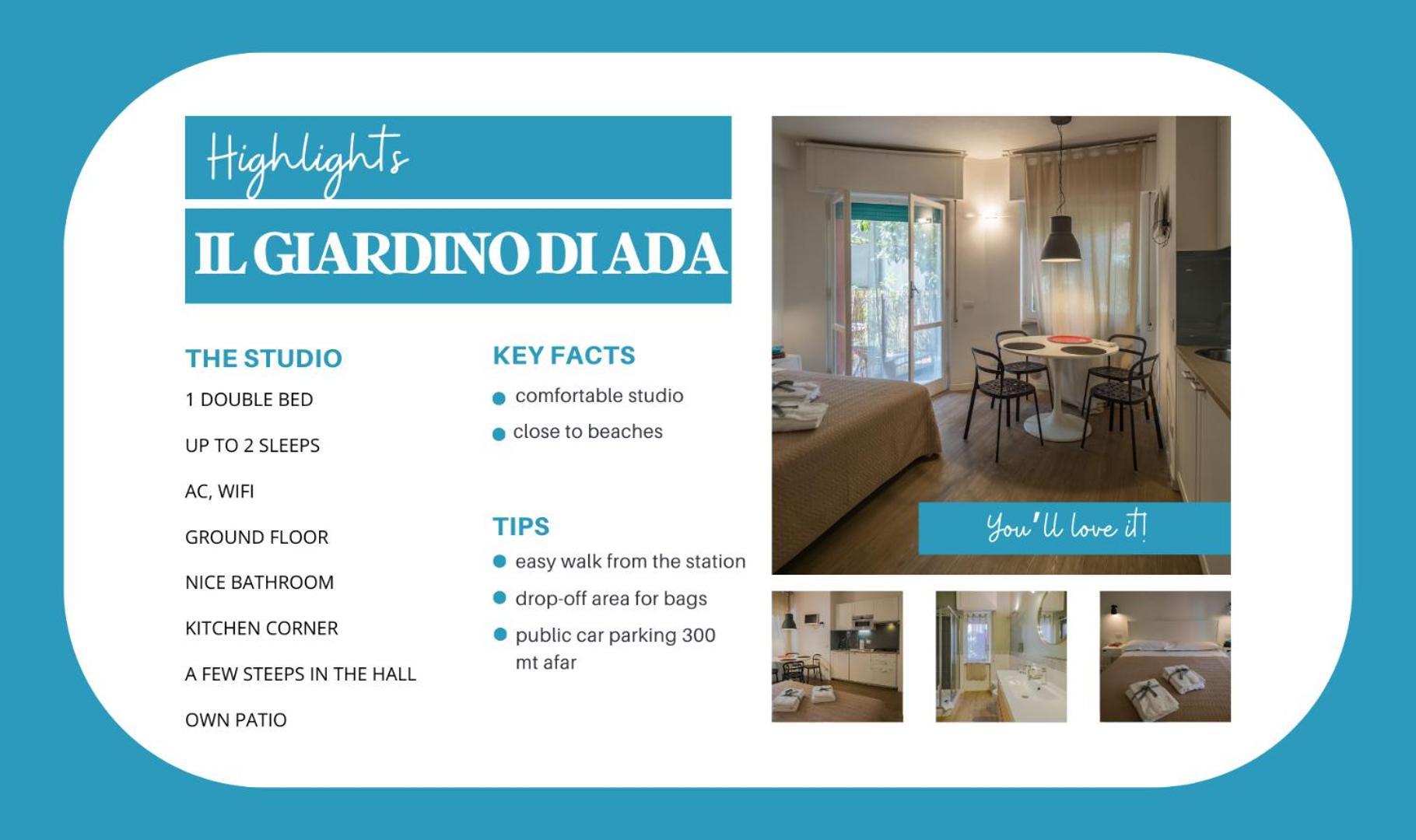 Il Giardino Di Ada Ground Floor Studio With Ac And Patio Monterosso al Mare Buitenkant foto